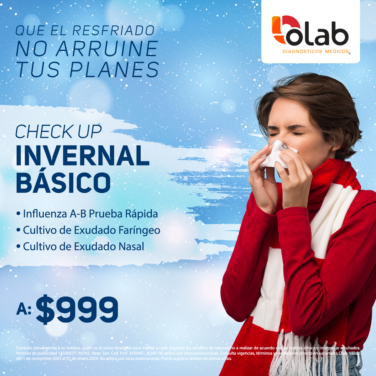 Olab Promoción Check Ups Invernales